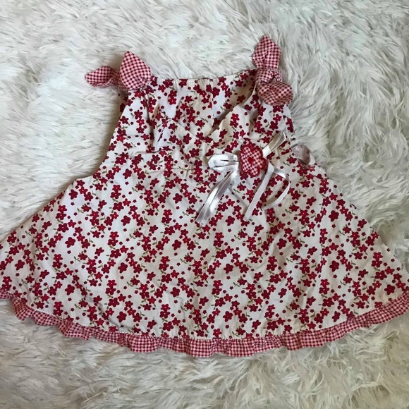 Tuti Fruiti Red & White Floral Matching Set - Picture 2 of 7